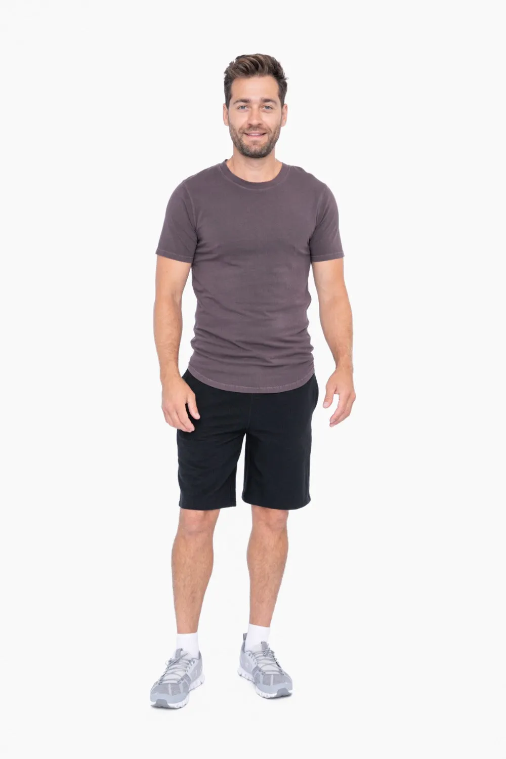 ELITE Pima Cotton Scallop Hem Tee