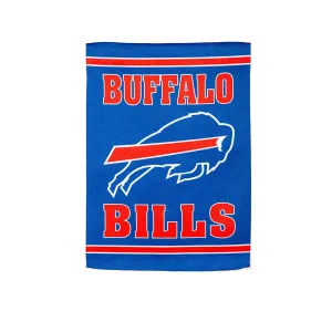 Embossed Suede Flag, GDN Size, Buffalo Bills,14es3803