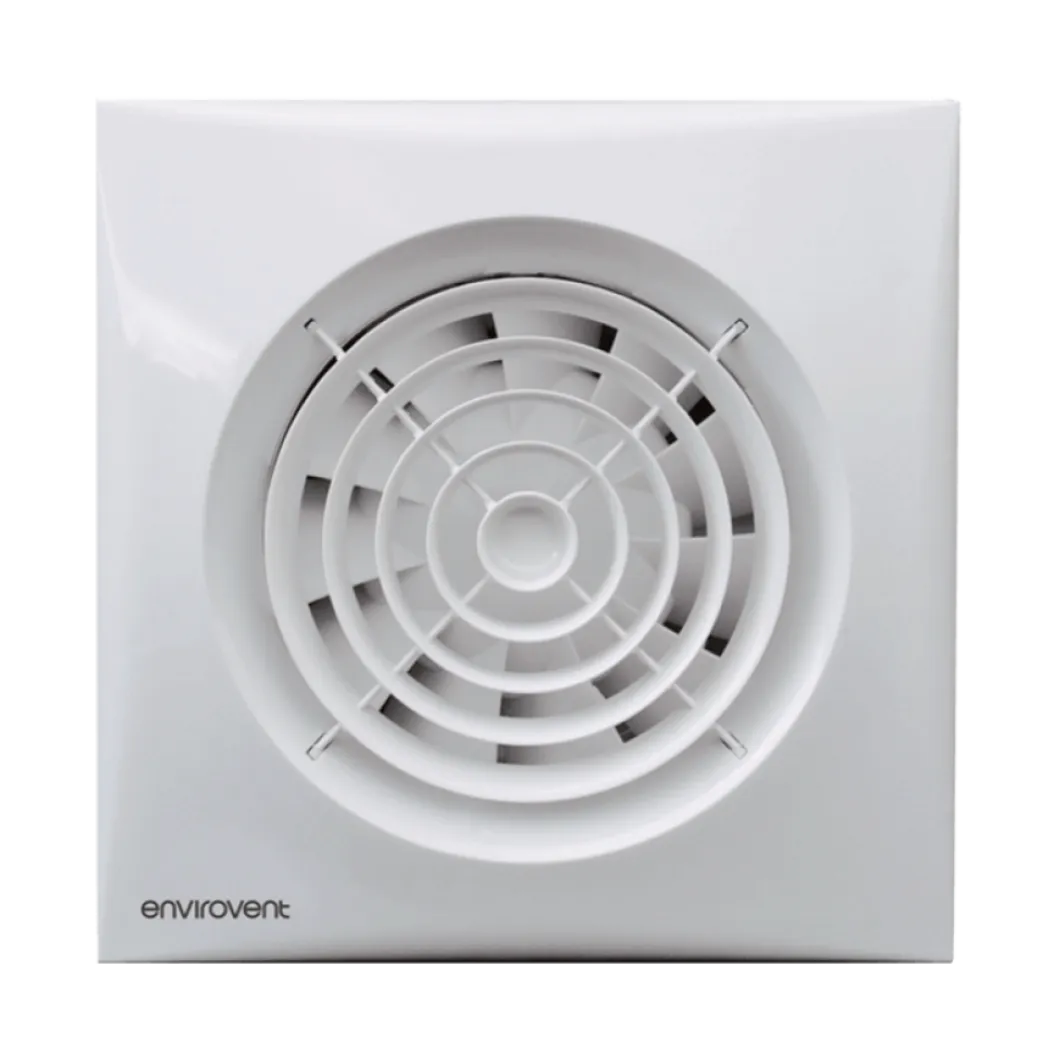 Envirovent SIL100ST SILENT 100 with Adjustable Timer in Silver