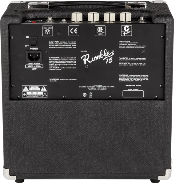 Fender Rumble 15 Bass Amplifier