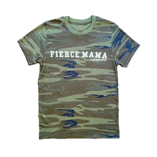 Fierce Mama Camo Tee