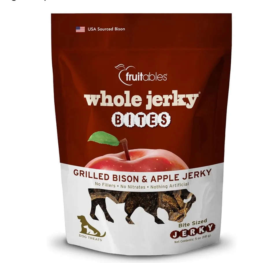 Fruitables - 5oz Bison and Apple Jerky