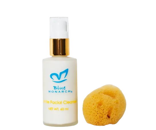 Gentle Facial Cleanser & Silk Sea Sponge