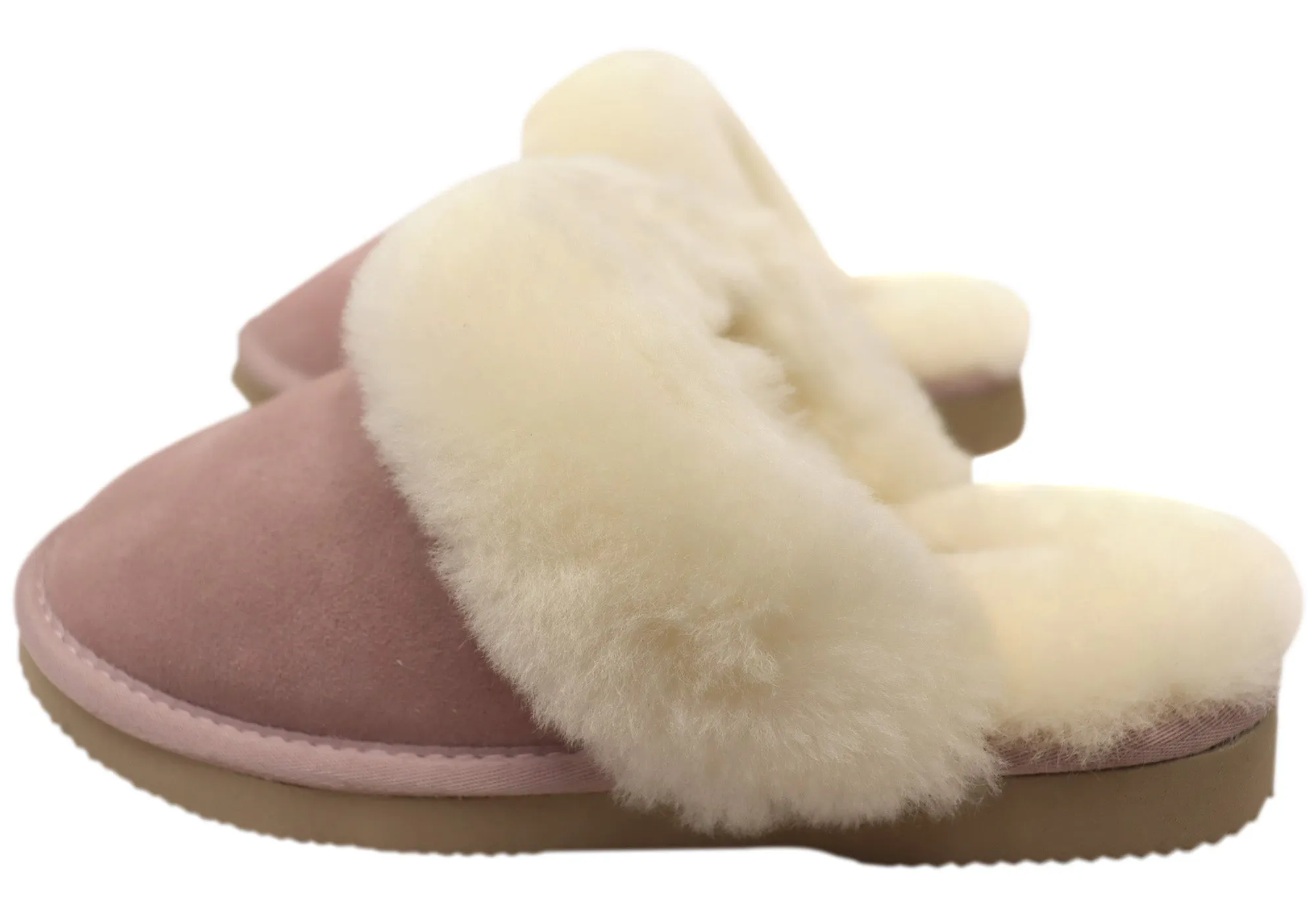 Grosby Denni Ugg Womens Comfortable Open Back Slippers
