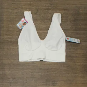 Hanes Women's Seamless Pullover Cozy Bra MHG196  White M