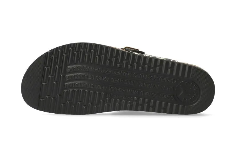 'Helen Mix' women's sandal - black mix