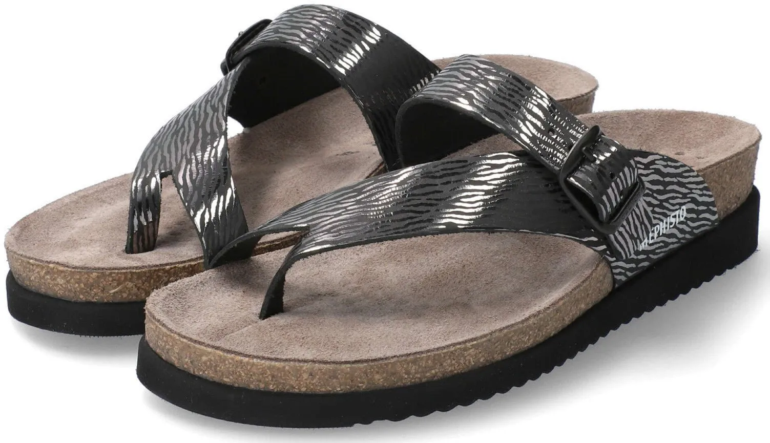 'Helen' women's sandal - black patent