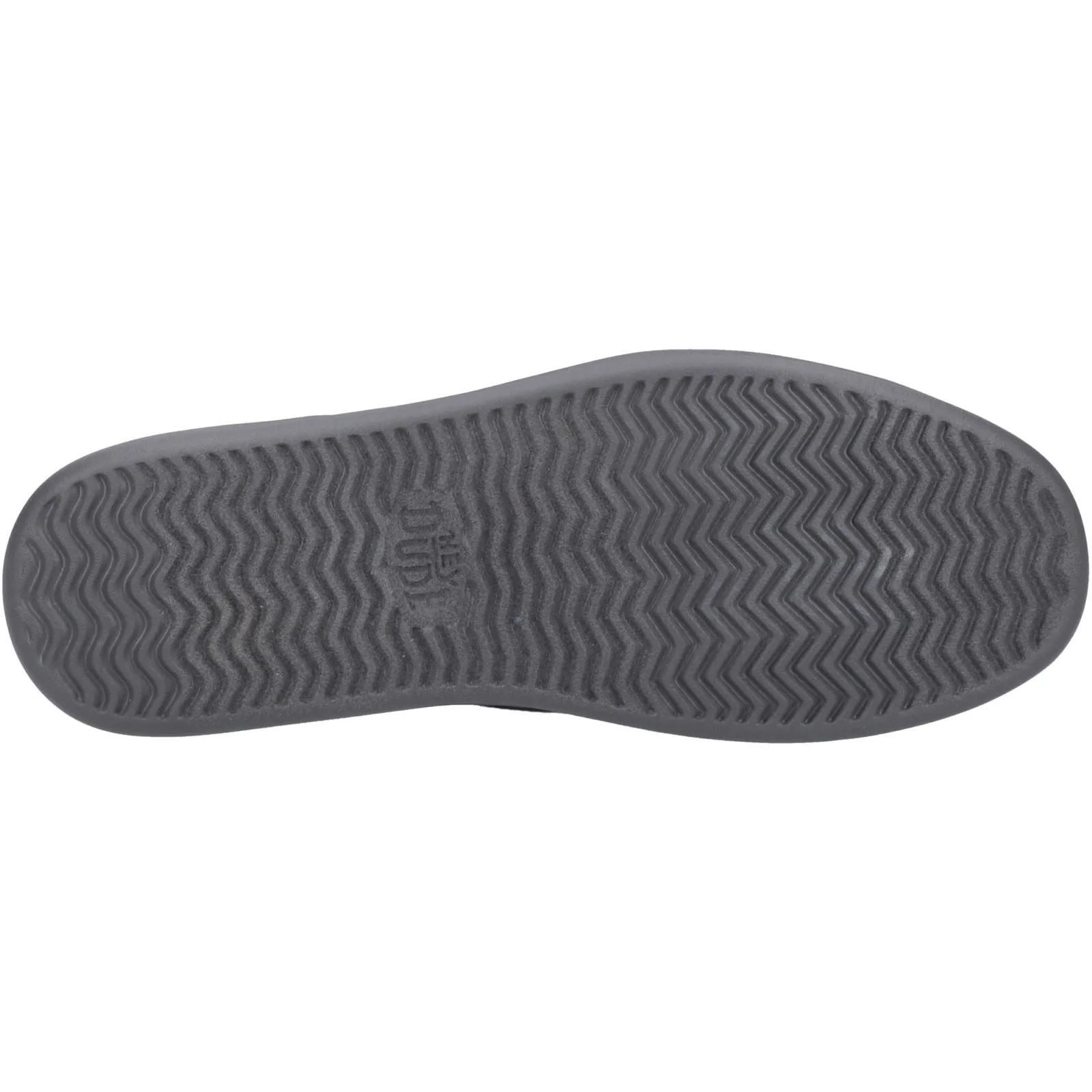 HEYDUDE Sunapee Canvas 100% Cotton Men's Black/Charcoal Loafers