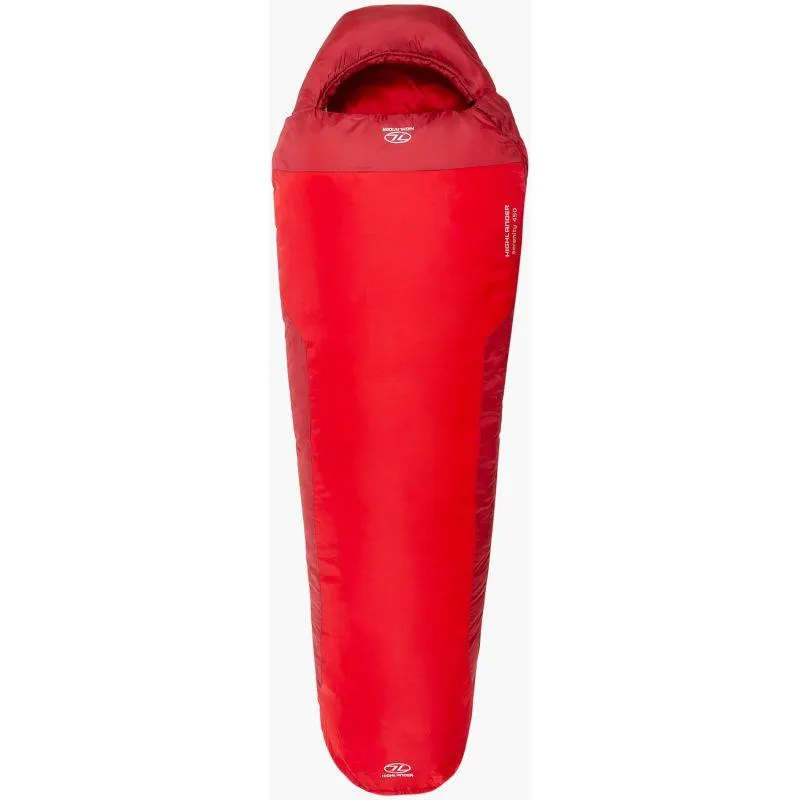 Highlander Sleeping Bag Mummy Red