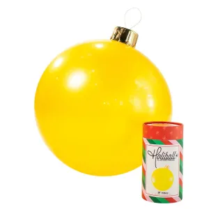 HOLIBALL- 30" YELLOW INFLATABLE BALL