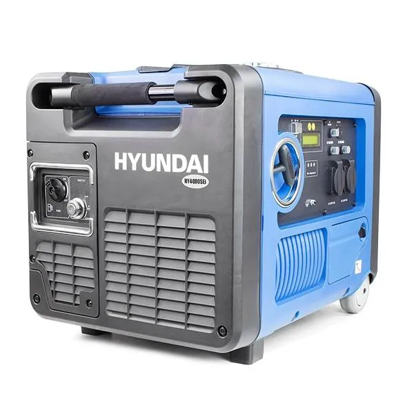 Hyundai - Portable Petrol Inverter Generator 4000w