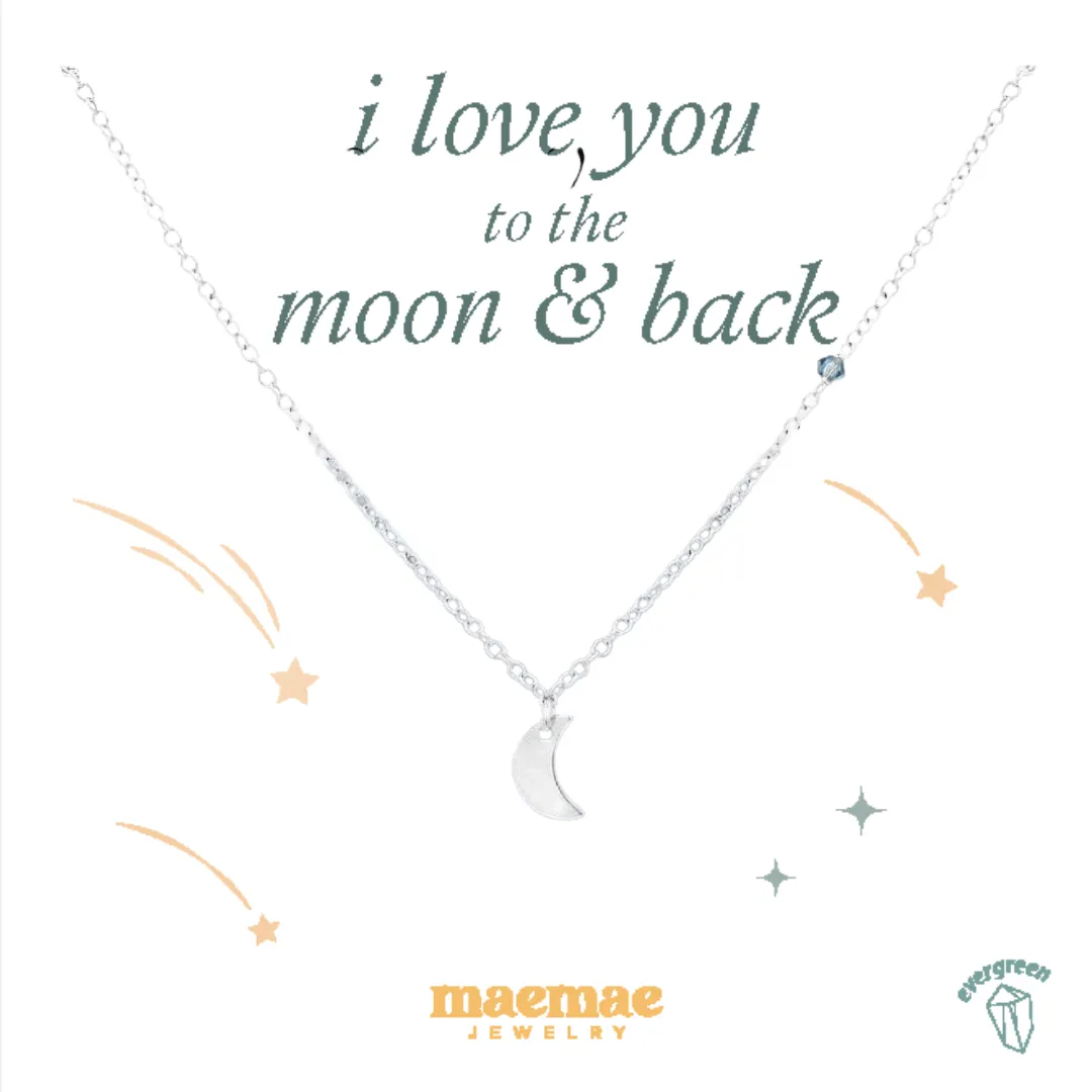 I Love You To The Moon And Back Necklace