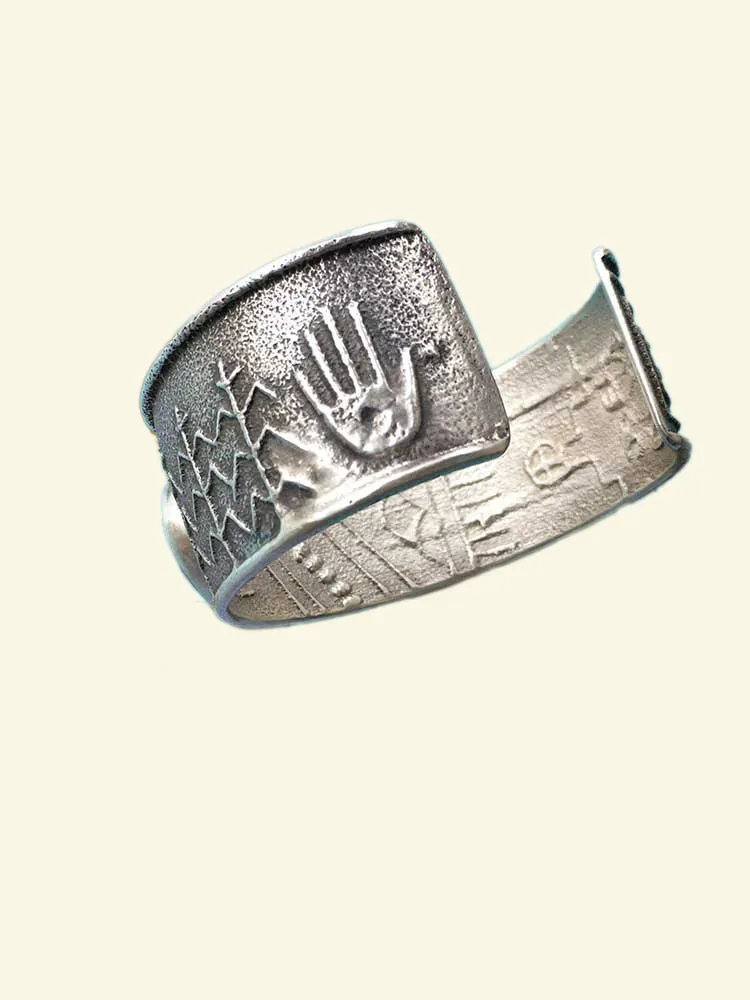 J. Pajarito Running Horses Cuff