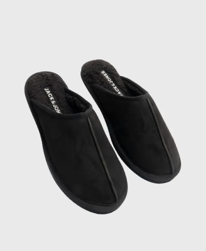 Jack Jones Dudley Microfiber Slippers Anthracite