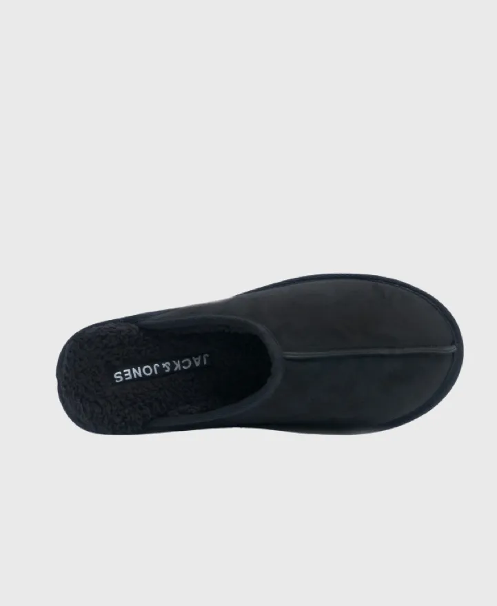 Jack Jones Dudley Microfiber Slippers Anthracite