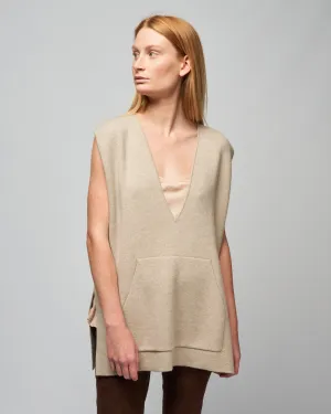 jennifer vest - sand
