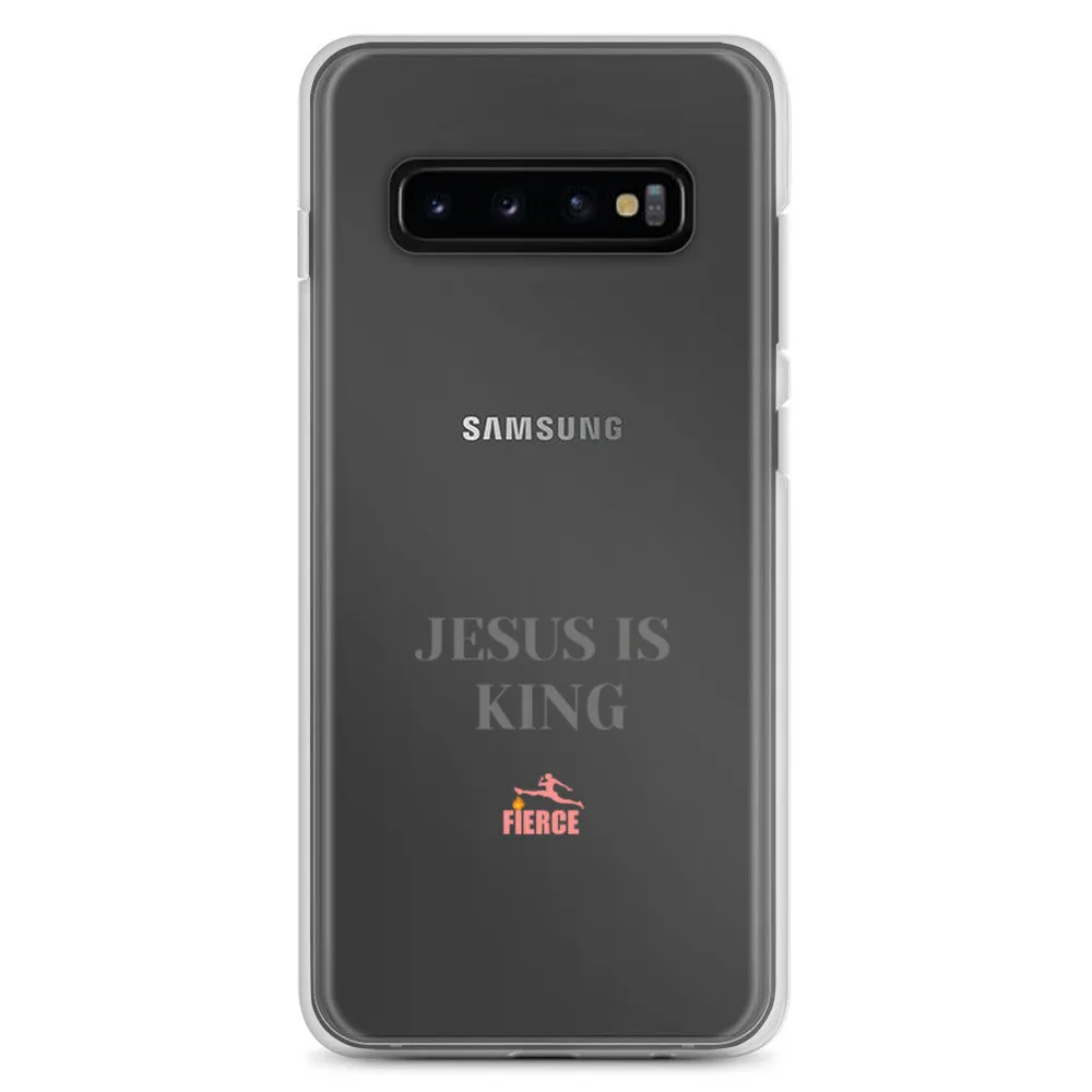 JESUS IS KING Pink Samsung Case