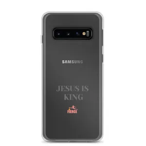 JESUS IS KING Pink Samsung Case