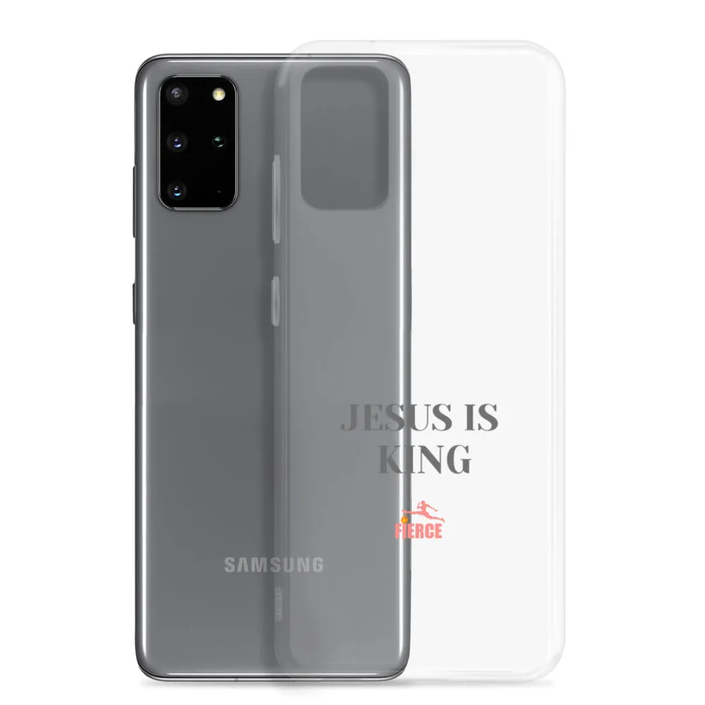JESUS IS KING Pink Samsung Case
