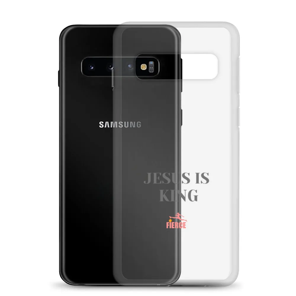 JESUS IS KING Pink Samsung Case