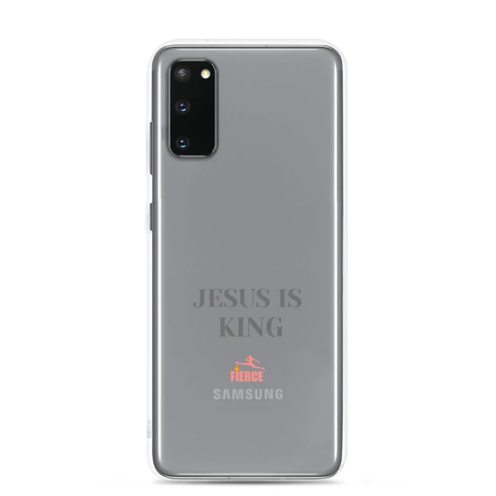JESUS IS KING Pink Samsung Case
