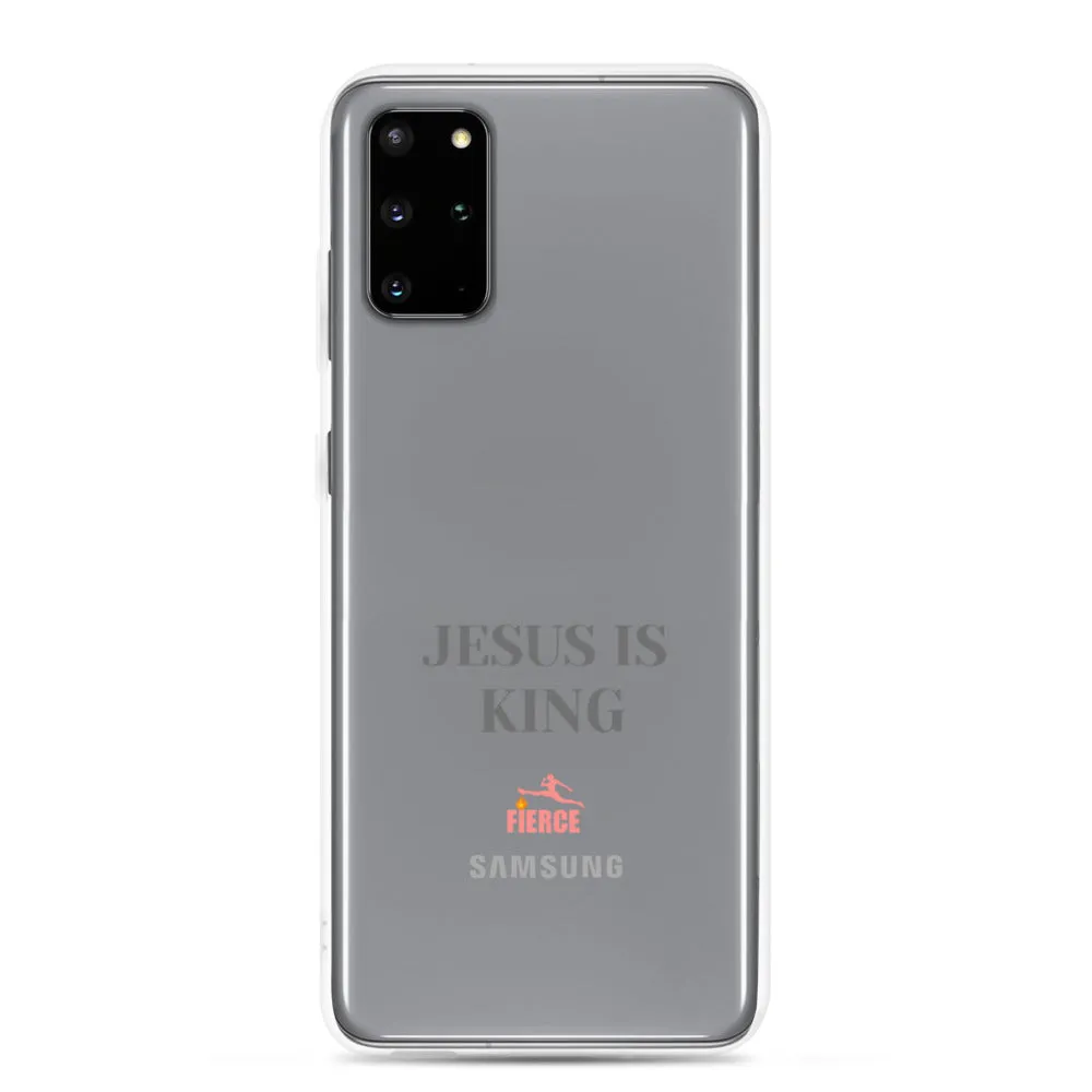 JESUS IS KING Pink Samsung Case