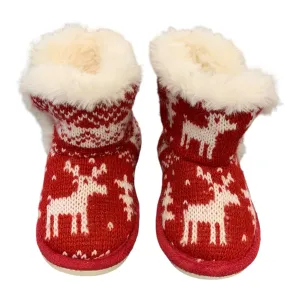 Joe Fresh Girl's Red SLIPPERS Size 8