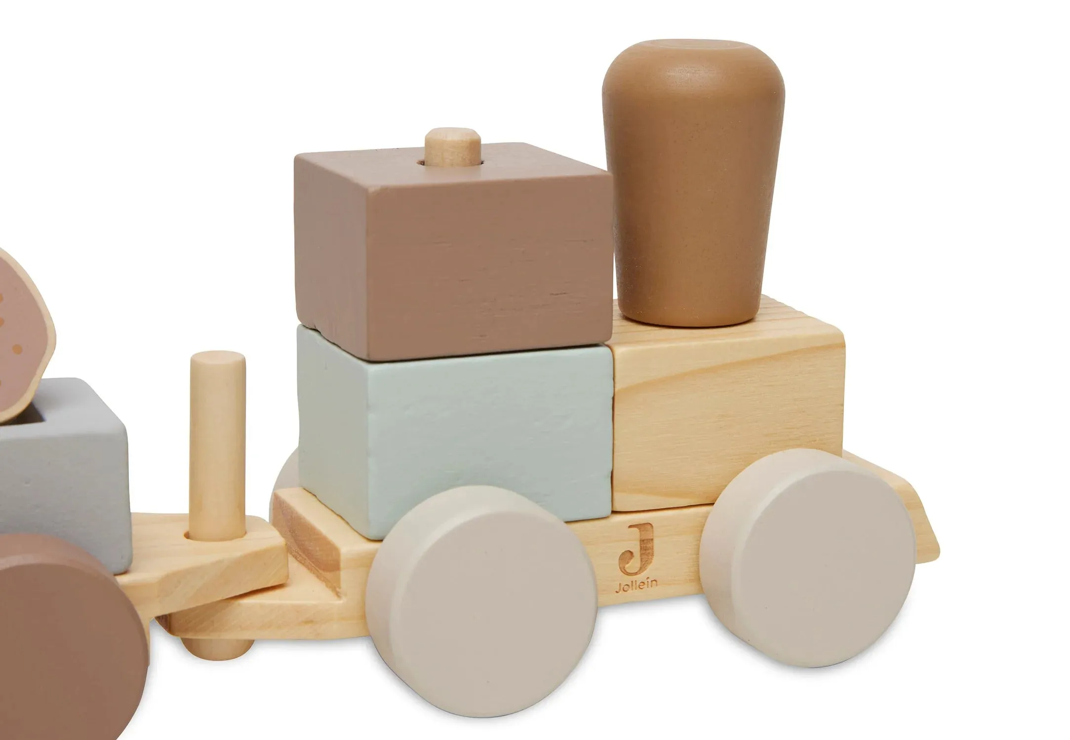 Jollein Wooden Toy Train 45x12cm - Farm