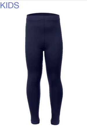 Kids Solid Leggings