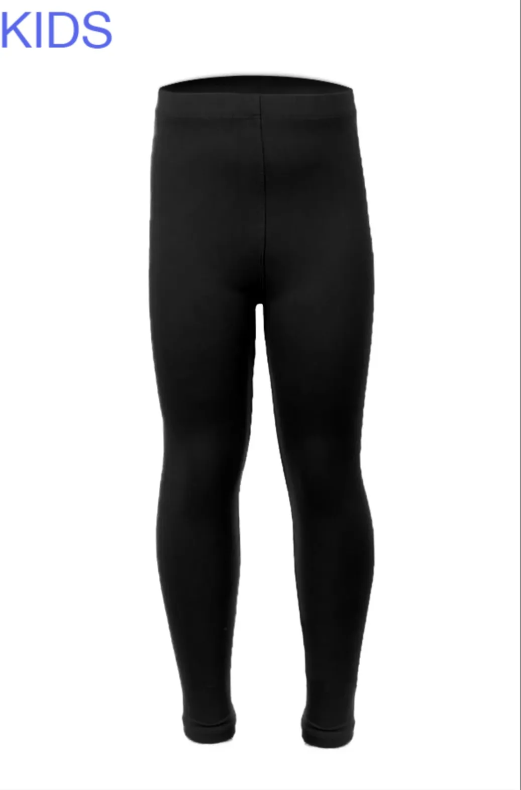 Kids Solid Leggings