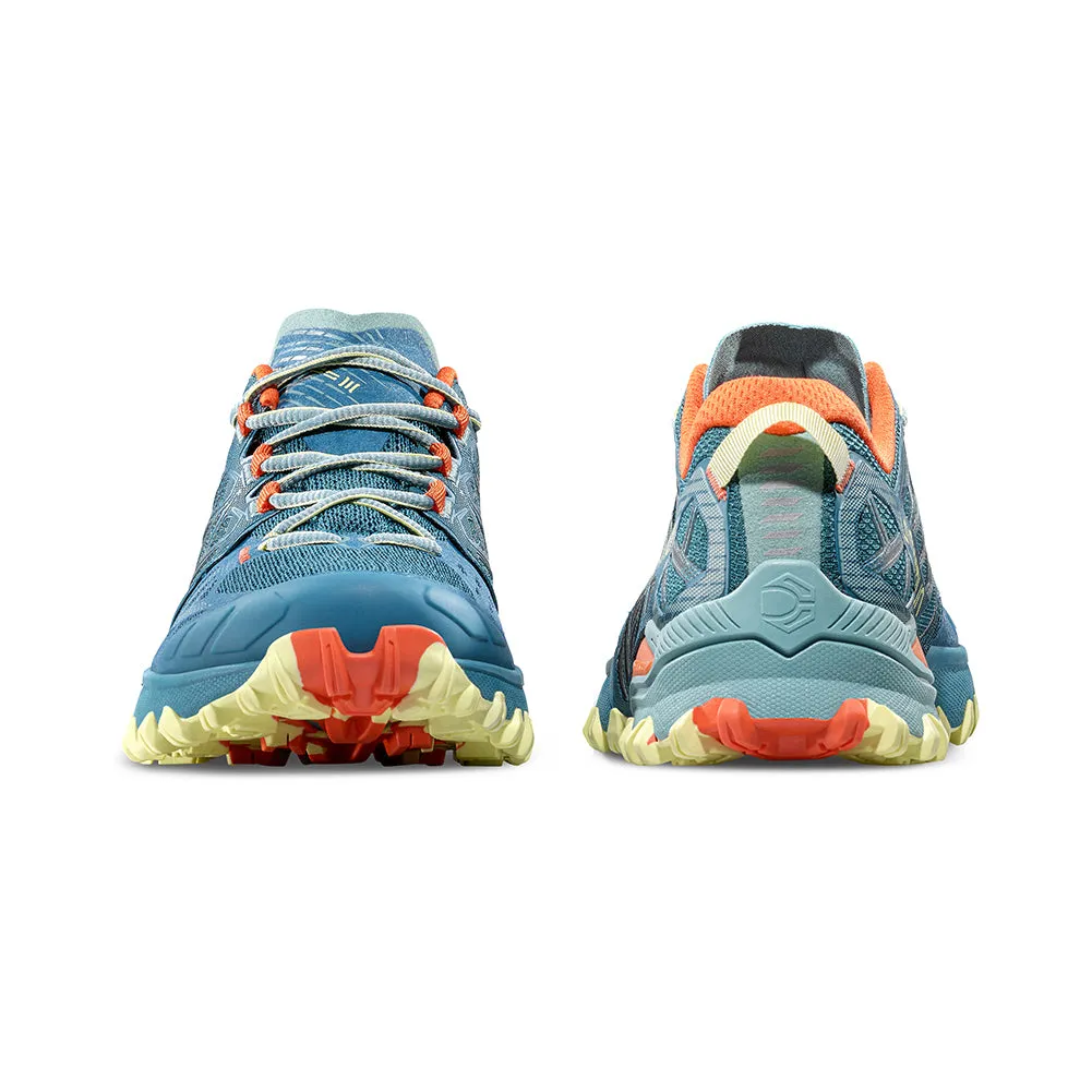 La Sportiva Bushido III Womens Trail Running Shoe - Everglade/Zest