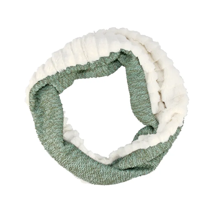 Ladies Tiered Fur Lined Snood