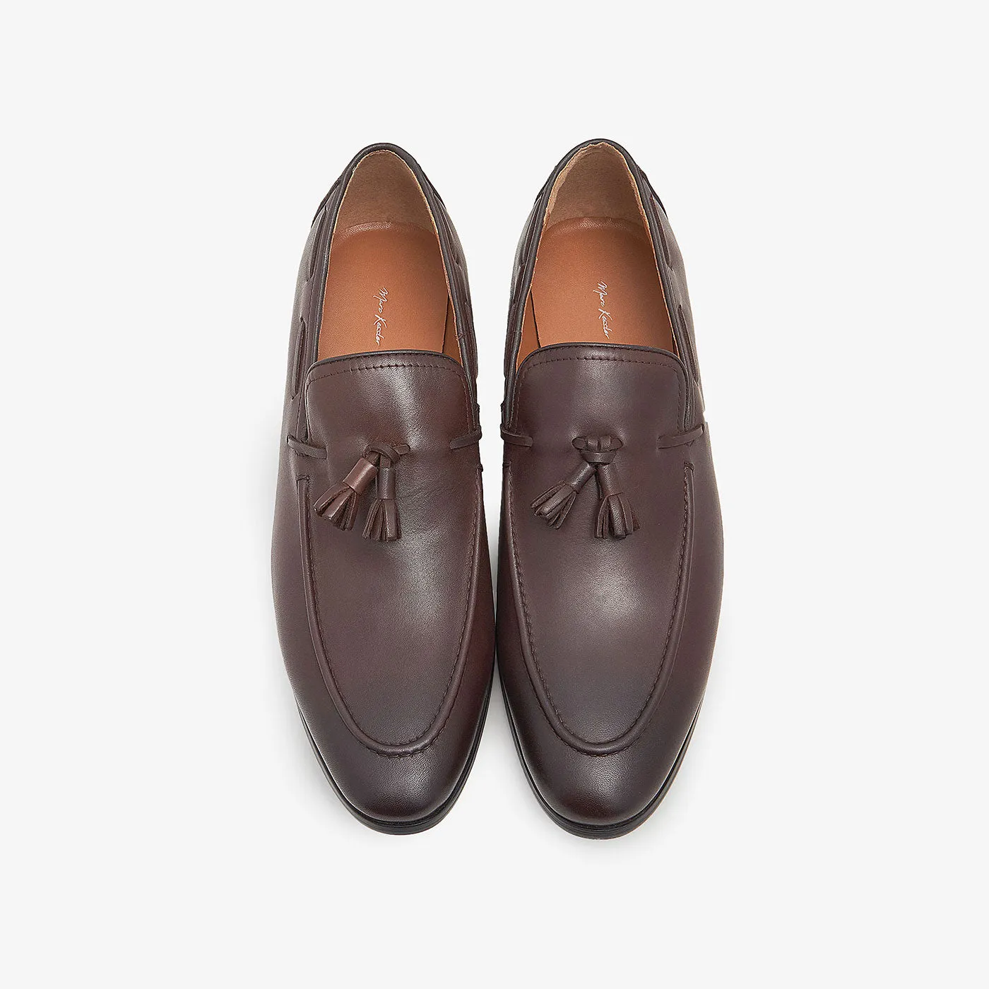 Leather Tassel Loafers