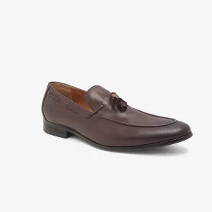 Leather Tassel Loafers