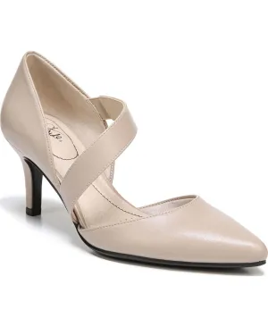 Lifestride Womens Suki Pumps Heels E9896S2 Tender Taupe Brown 8.5W