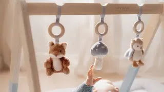 Little Dutch Wooden Baby Gym - Forest Friends