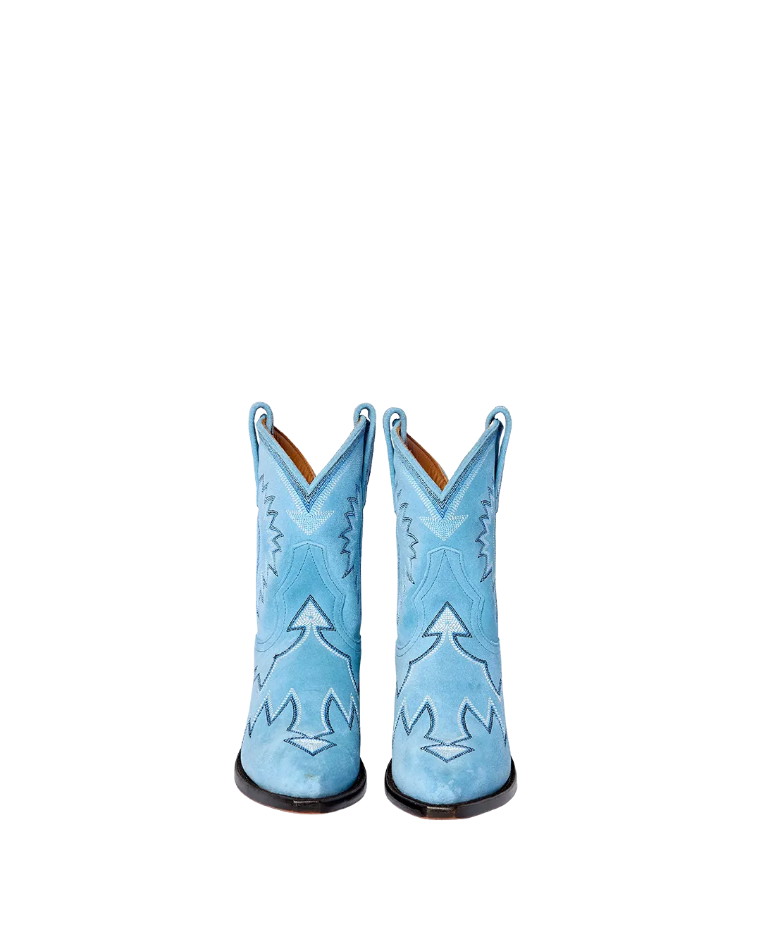 Maggie Powder Blue Suede