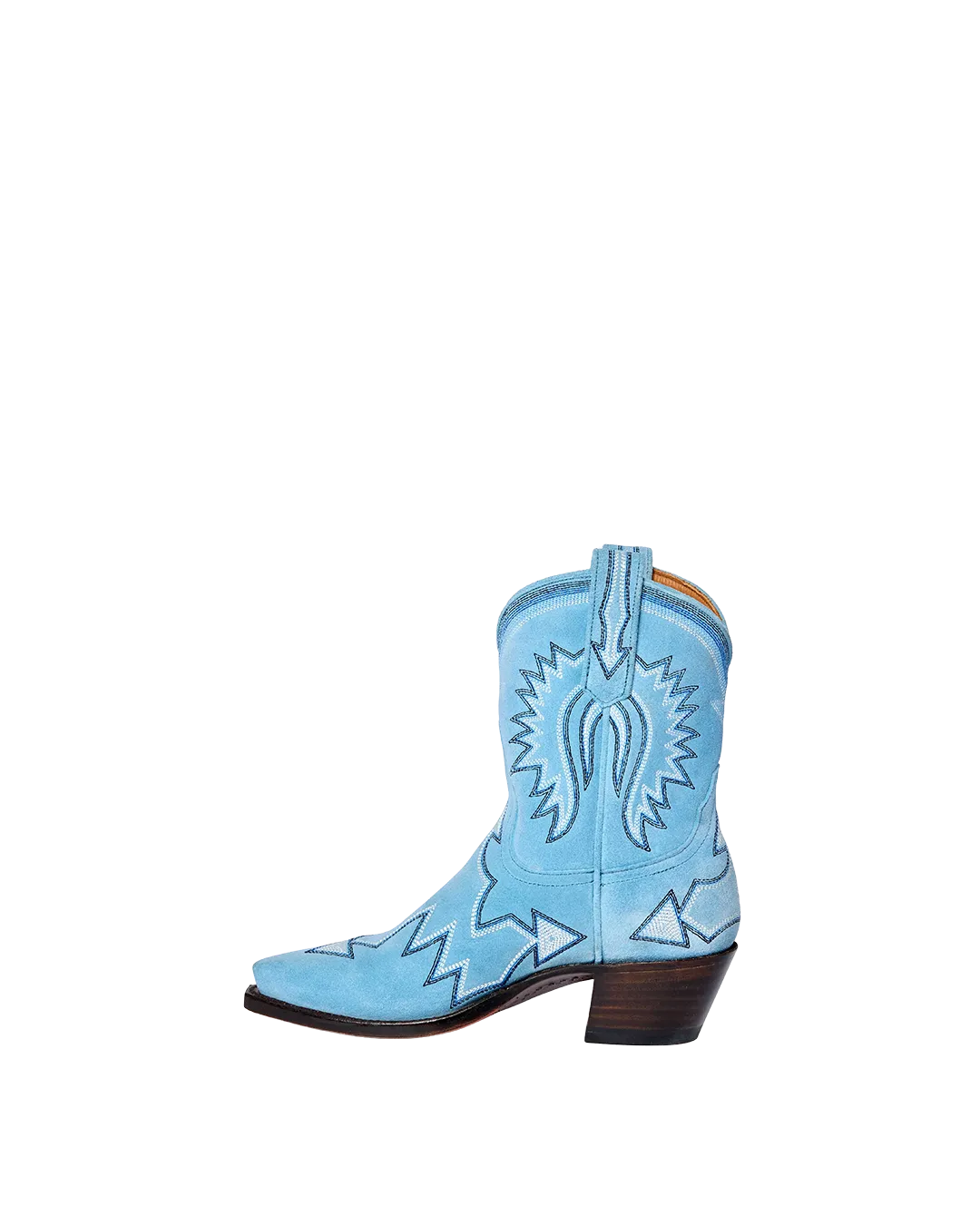 Maggie Powder Blue Suede