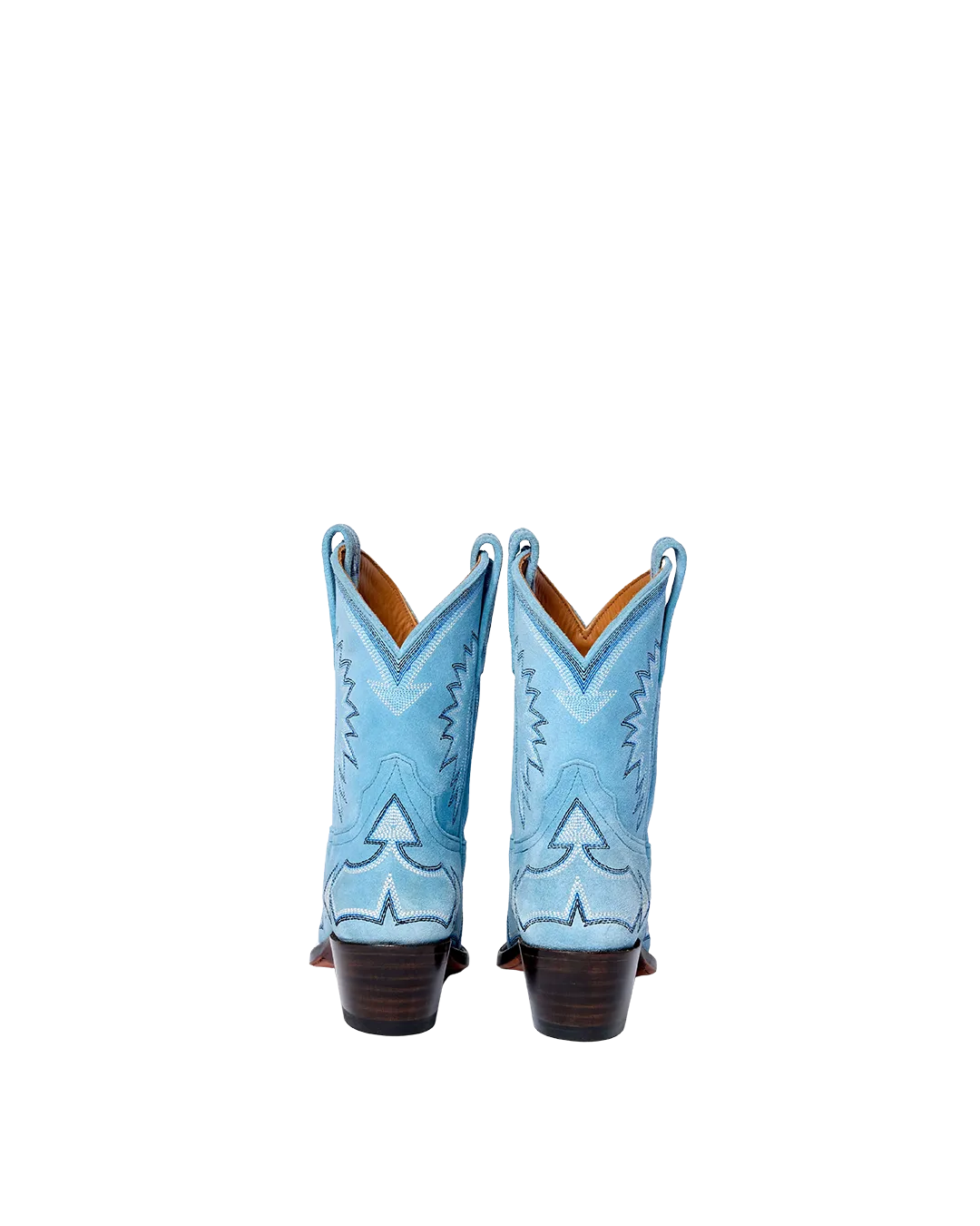Maggie Powder Blue Suede