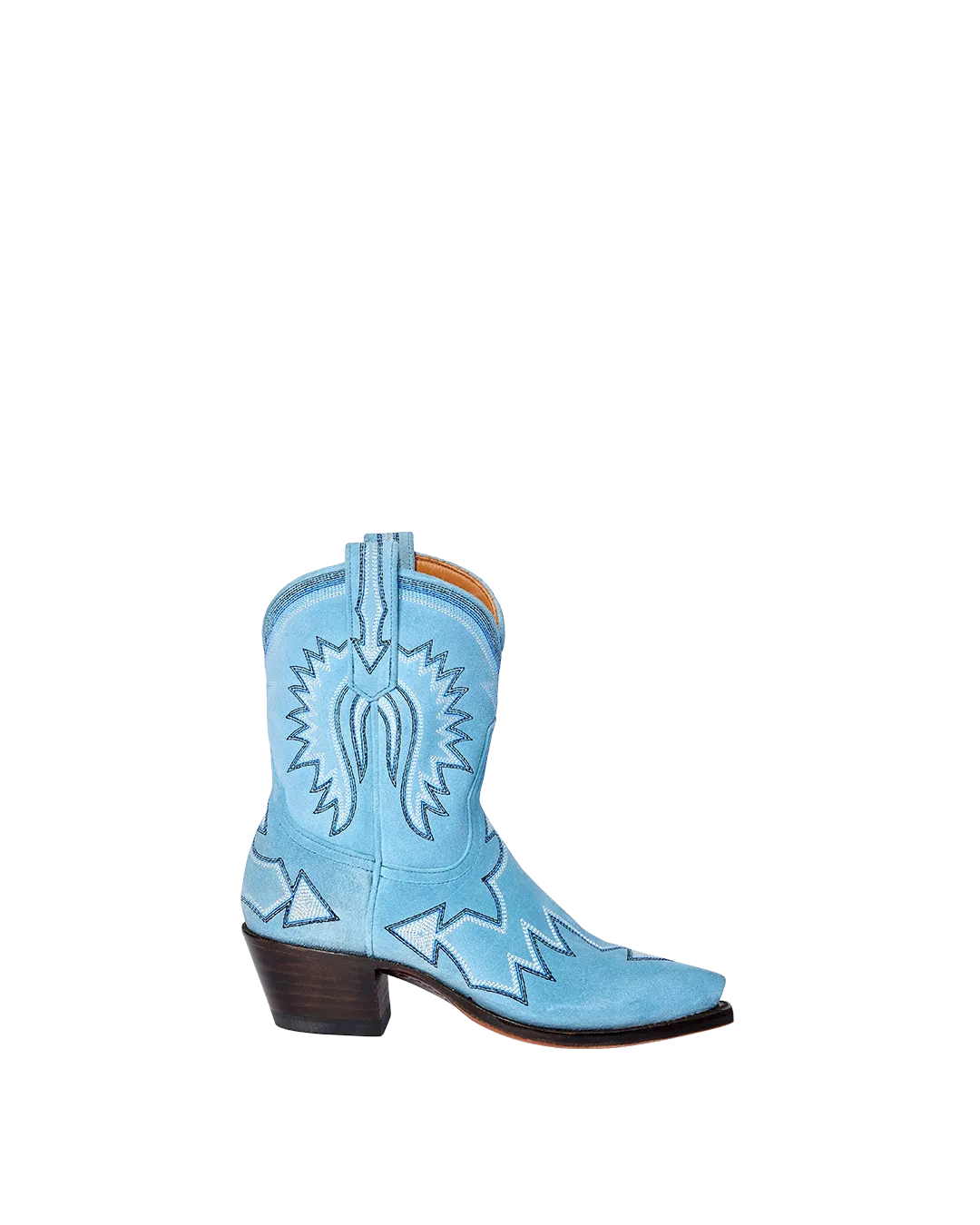 Maggie Powder Blue Suede