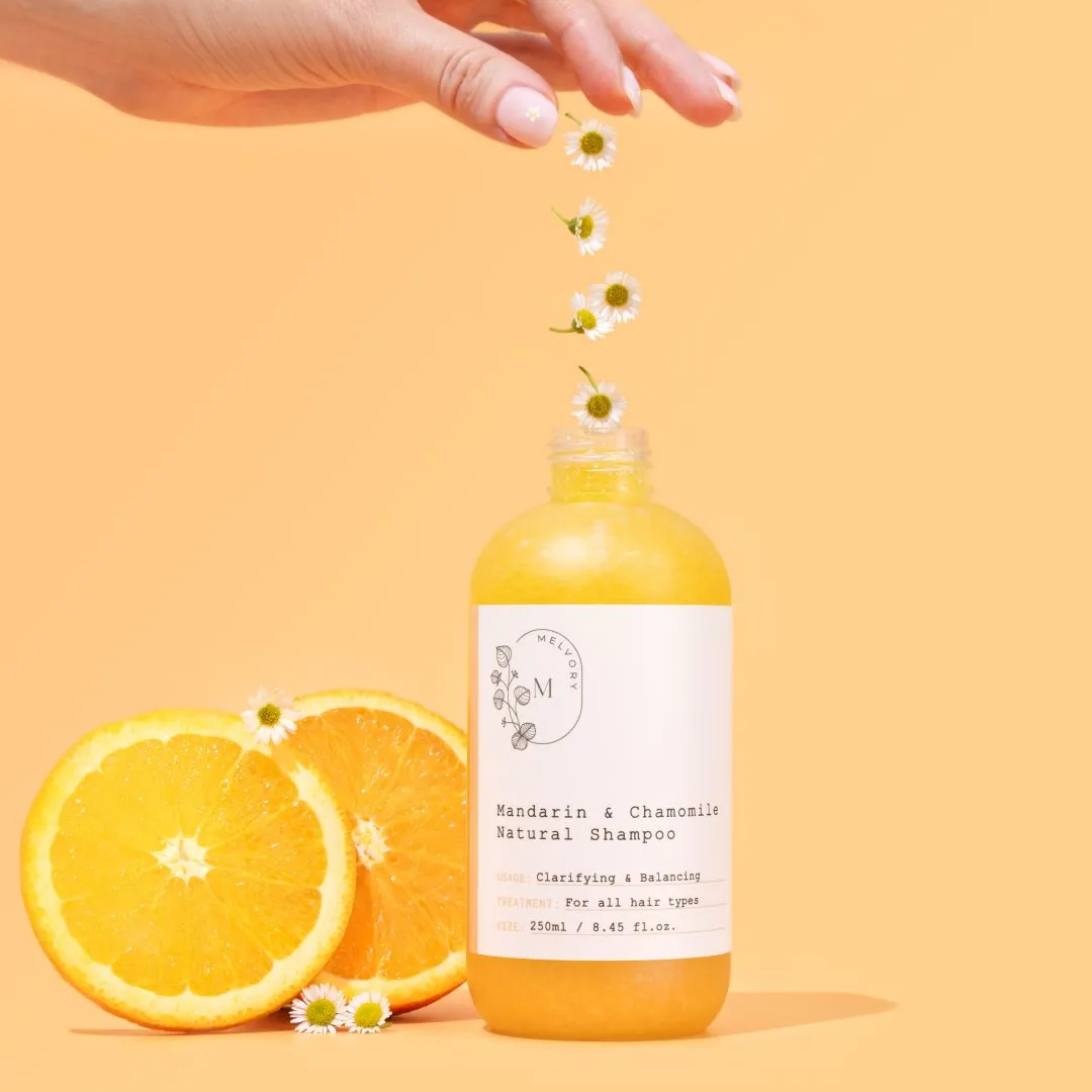 Mandarin & Chamomile Natural Shampoo