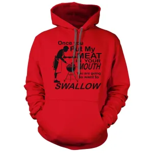 Meat In Mouth barbequing Hoodie