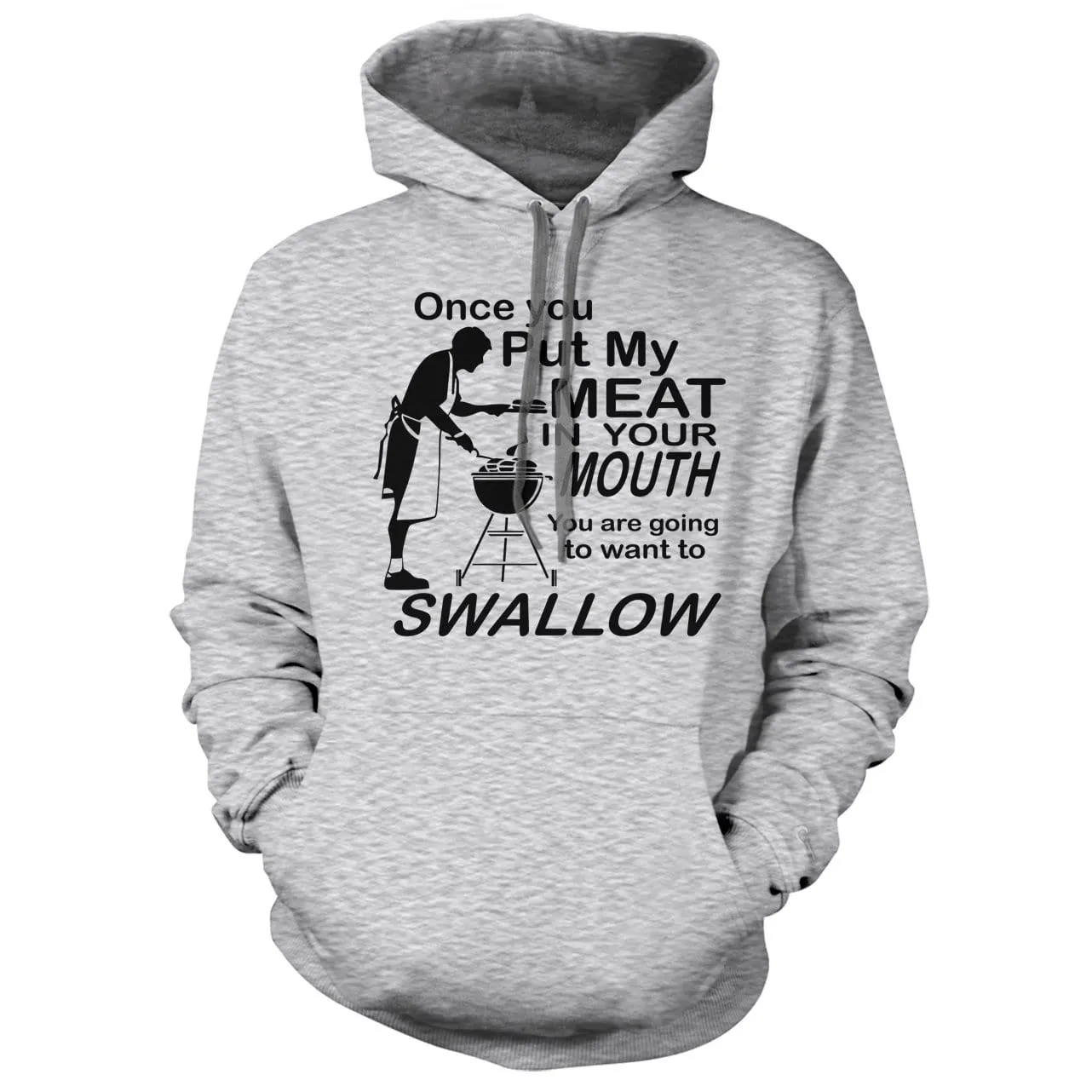 Meat In Mouth barbequing Hoodie
