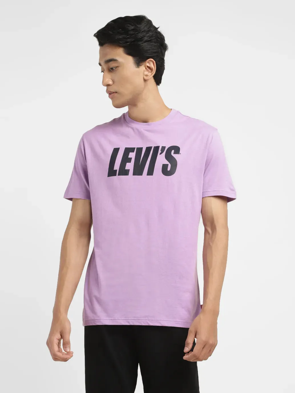 Men's Brand Logo Slim Fit T-shirt