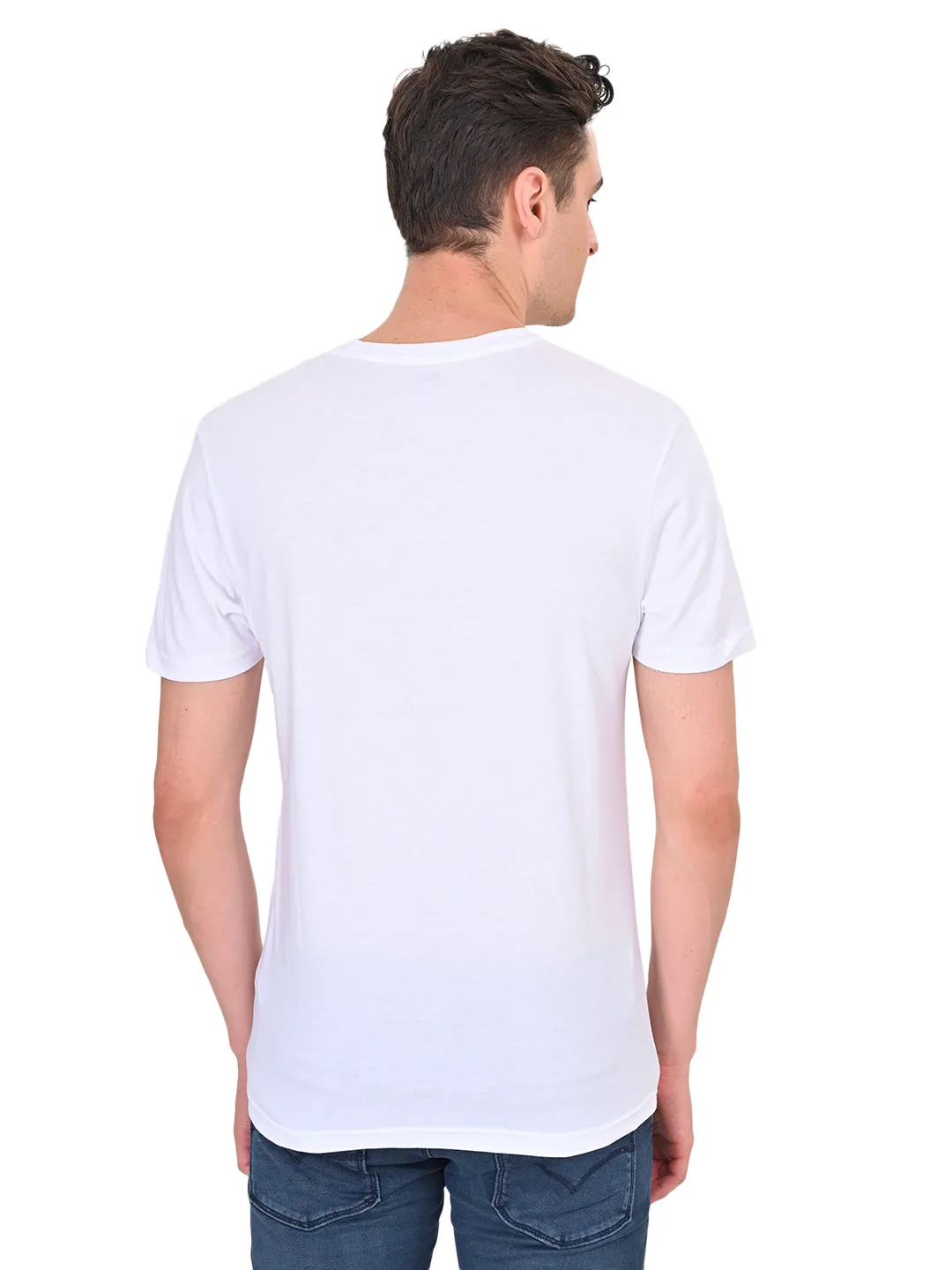 Men's Brand Logo Slim Fit T-shirt