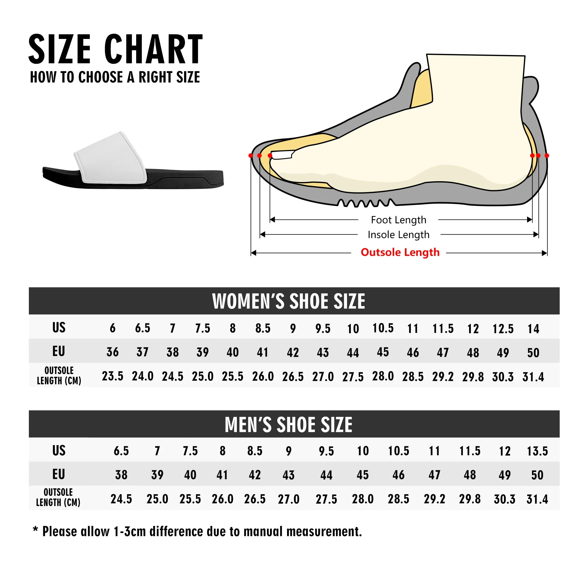 Mens Slide Sandals