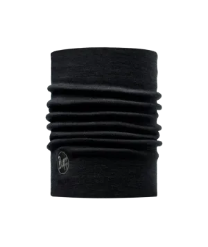 Merino Heavyweight Neck Warmer - Solid Black