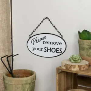 Metal Shoes Sign