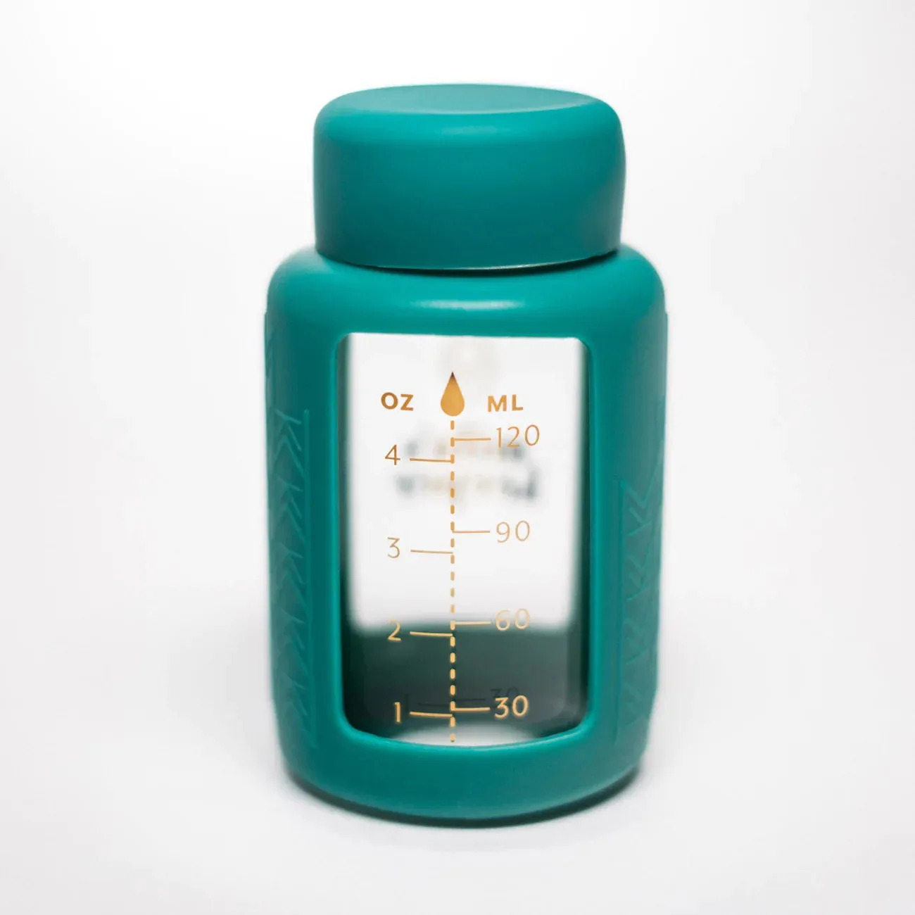 Mila's Keeper Glass Breast Milk Storage Bottles - Standard - Tropical Green