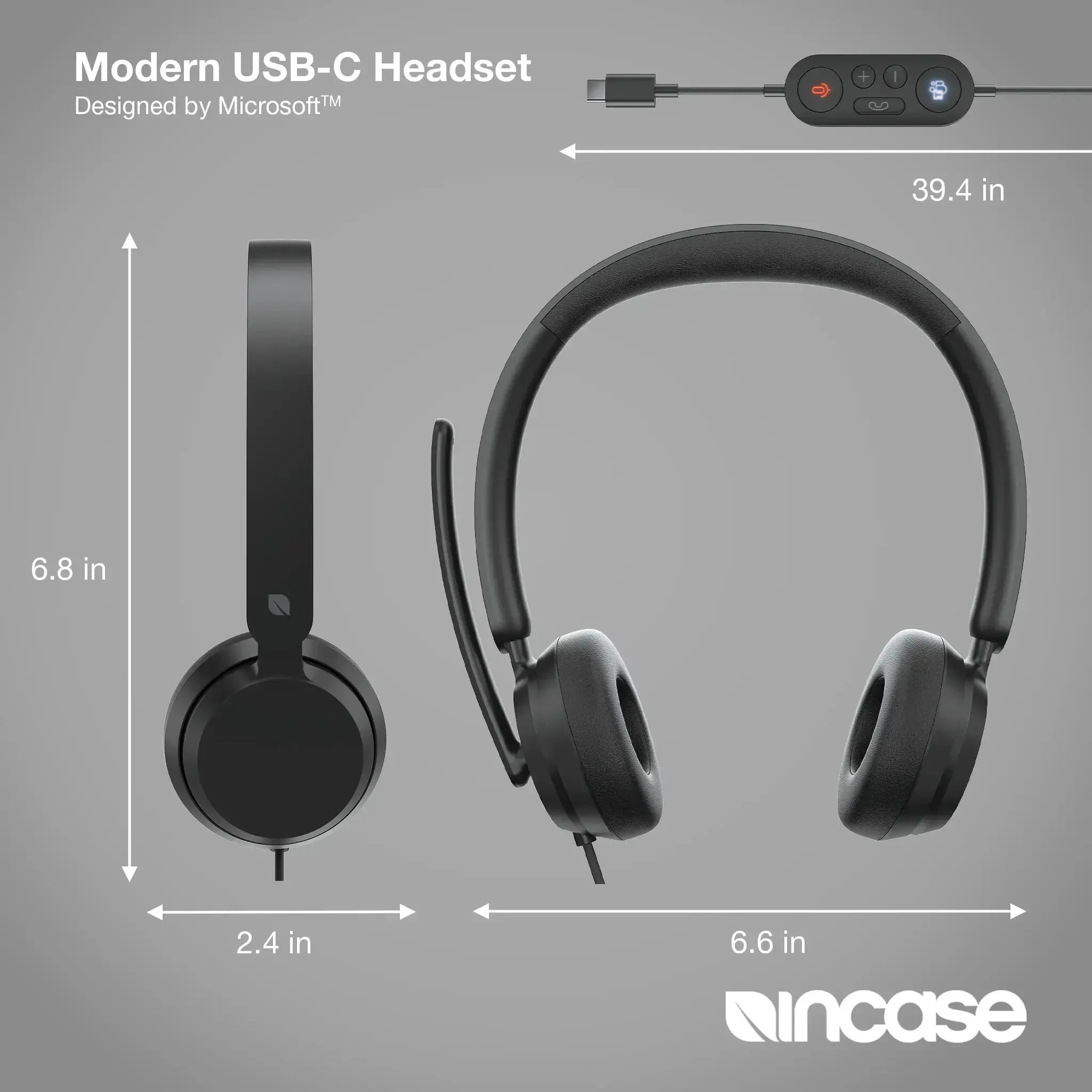 Modern USB-C Headset
